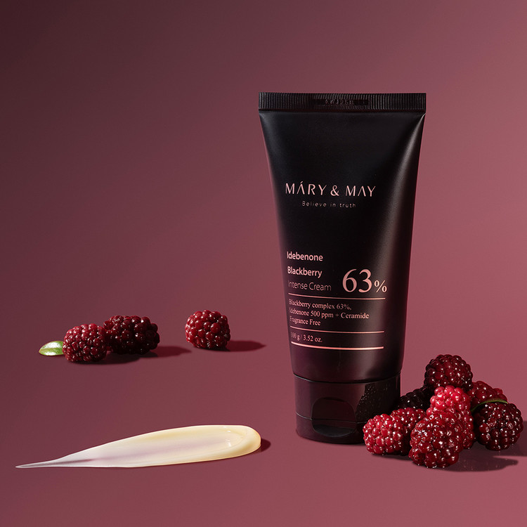 Mary&May - *size up* Idebenone Blackberry Intense Cream 100g - Imagen 3