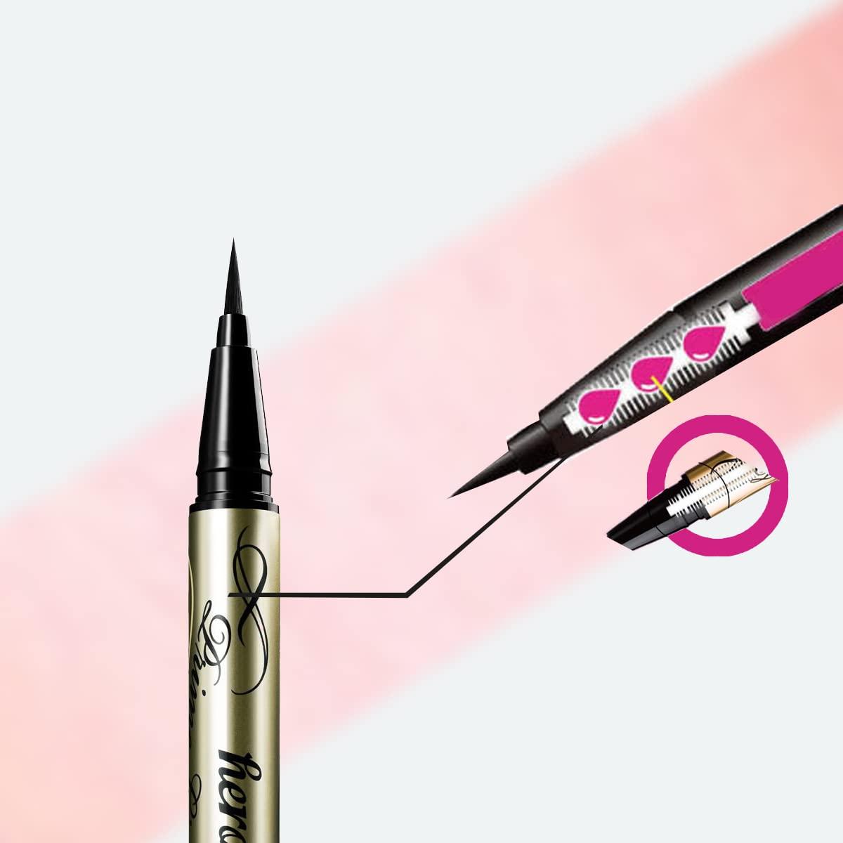 ISEHAN - Kiss Me Heroine Make Prime Liquid Eyeliner Rich Keep Black - Imagen 3